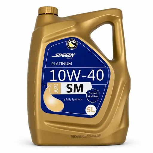 روغن موتور  اسپبدی  10W40 API SM مدل پلاتینیوم پنج لیتری